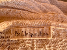 Load image into Gallery viewer, Sleeveless wrap top from raw organic cotton.