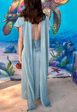 Load image into Gallery viewer, Long goddess boho dress from raw cotton.