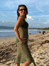 Load image into Gallery viewer, Transparent long dress/bikini cover up.
