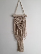 Load image into Gallery viewer, Small macrame wall decor.
