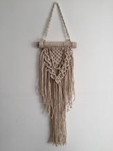 Load image into Gallery viewer, Small macrame wall decor.
