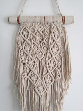 Load image into Gallery viewer, Boho macrame wall hanging medium size.
