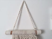 Load image into Gallery viewer, Boho macrame wall hanging medium size.
