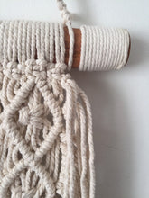 Load image into Gallery viewer, Boho macrame wall hanging medium size.
