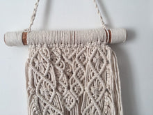 Load image into Gallery viewer, Boho macrame wall hanging medium size.
