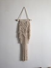 Load image into Gallery viewer, Boho macrame wall hanging medium size.
