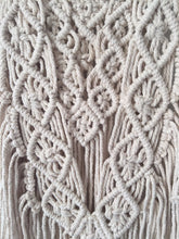 Load image into Gallery viewer, Boho macrame wall hanging medium size.
