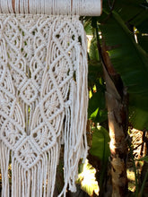 Load image into Gallery viewer, Boho macrame wall hanging medium size.
