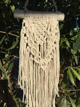 Load image into Gallery viewer, Small macrame wall decor.
