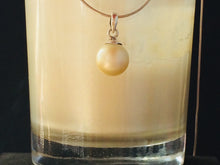 Load image into Gallery viewer, Beautiful south sea pearl pendant in champagne colour.
