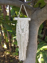 Load image into Gallery viewer, Small macrame wall decor.
